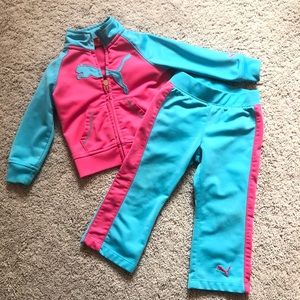 Infant track suit